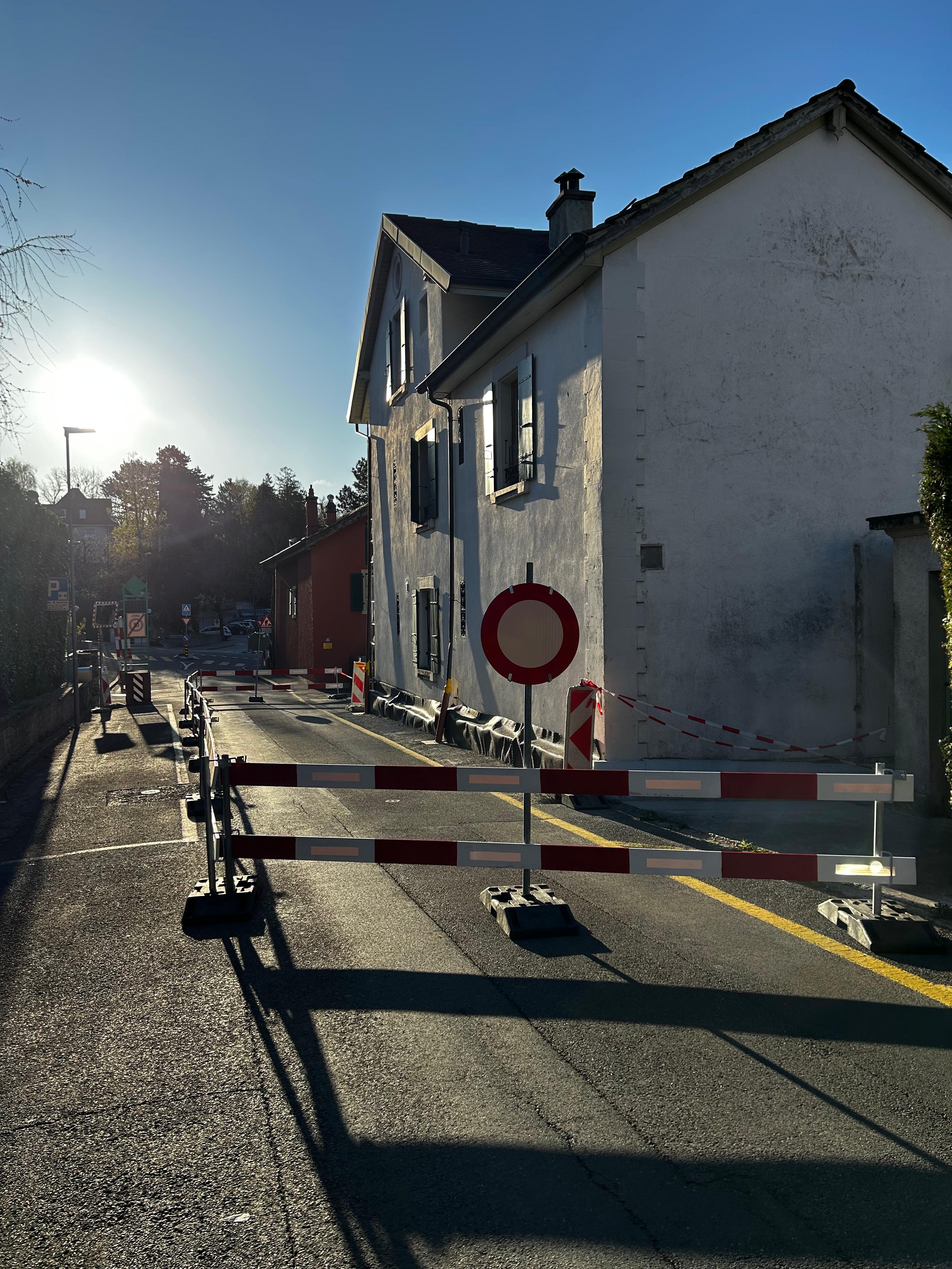 Installation de signalisation temporaire de chantier par Robalex Signalisation